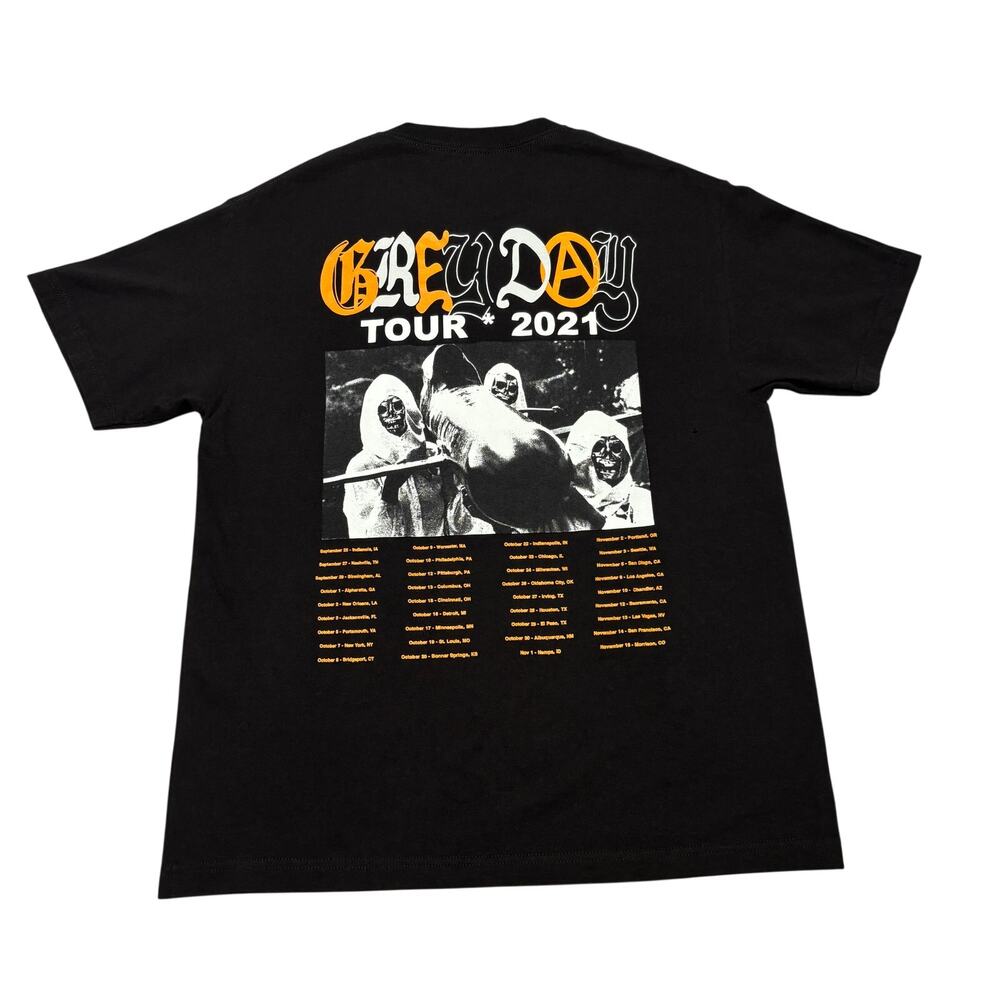 $uicideboy$ Grey Day Tour 2021 G59 Merch T-Shirt Men's Large Black Double Sided